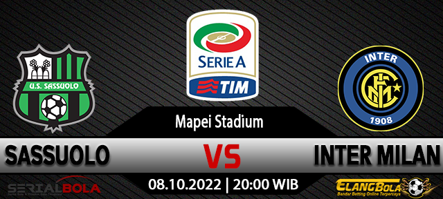 Prediksi Sassuolo vs Inter Milan, 8 Oktober 2022