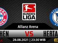 Prediksi Bola Bayern Munich vs Hertha Berlin 28 Agustus 2021